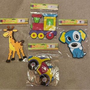 3D foam wall friends